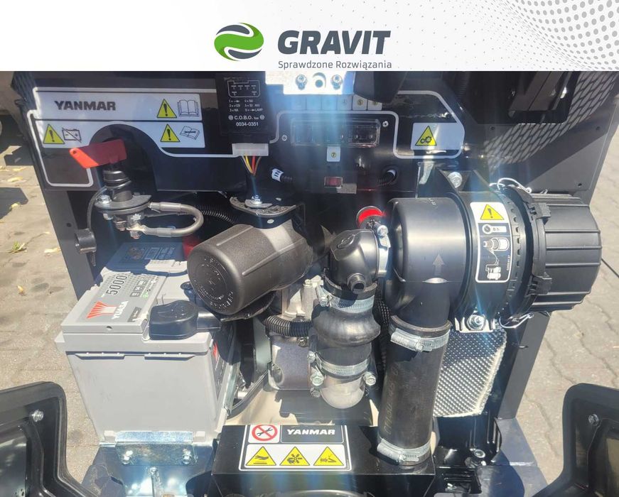 Wozidło samozaładowcze Yanmar C08 od Autoryzowanego Dealera - GRAVIT