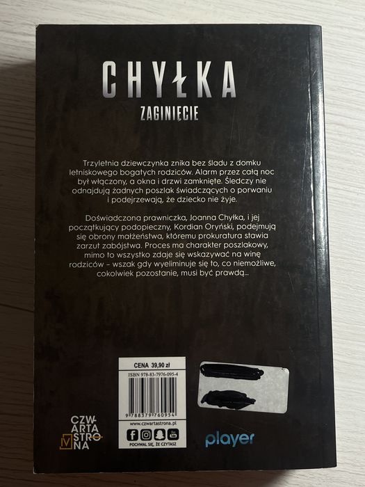 "Chyłka zaginięcie" Remigiusz Mróz