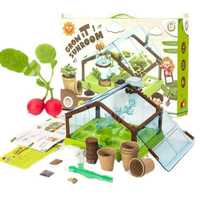Детский обучающий набор мини-сад для выращивания растений