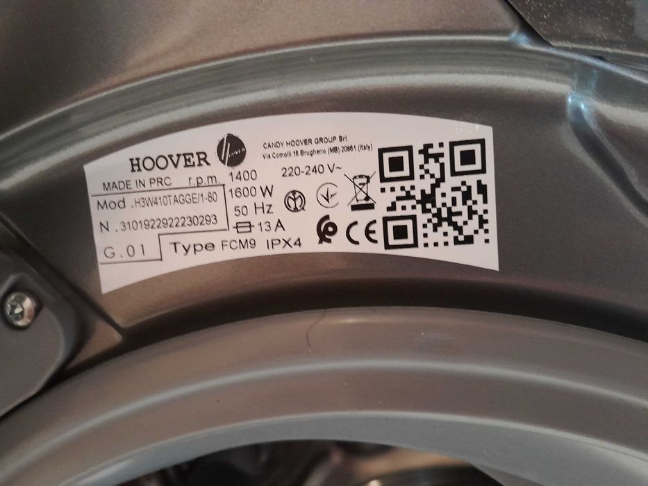 Maquina Lavar Roupa Hoover (nunca usada)