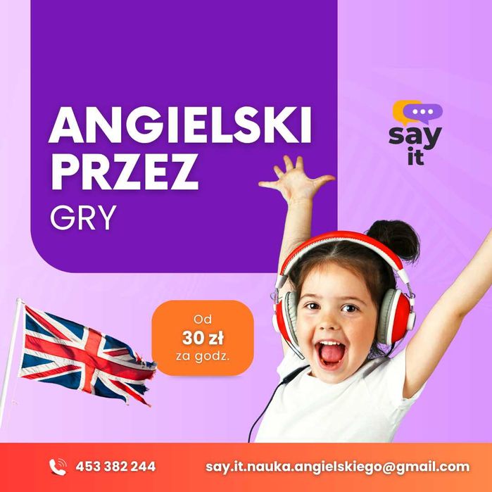 KURSY korepetycje język angielski ONLINE