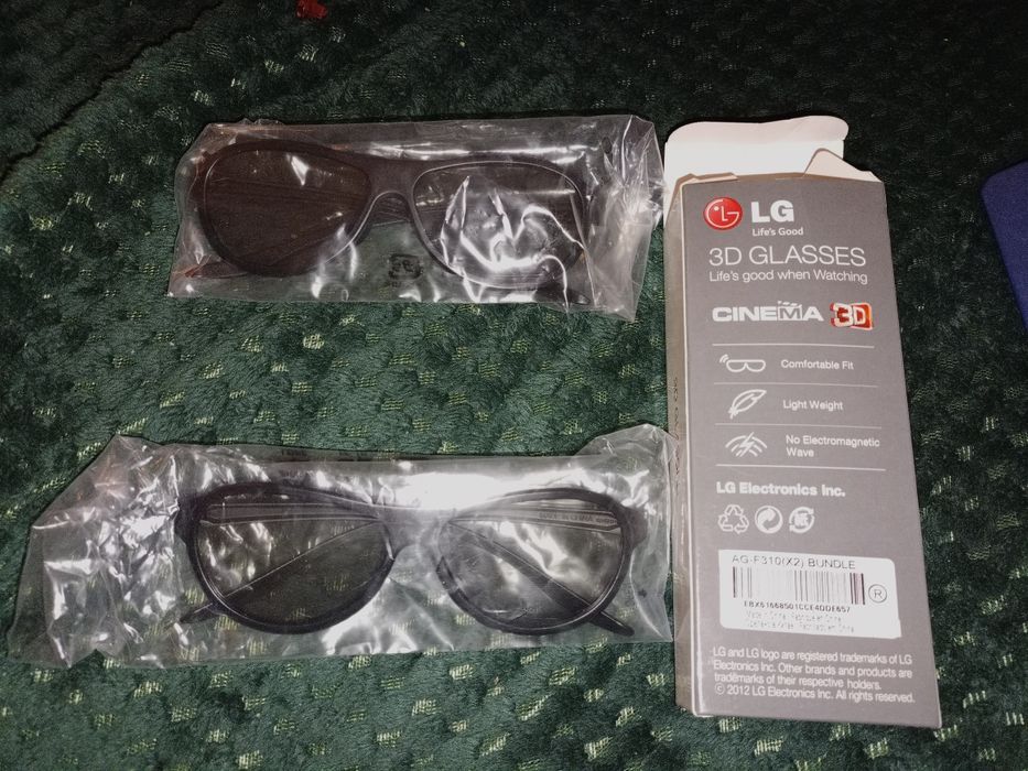 Okulary 3D LG nowe