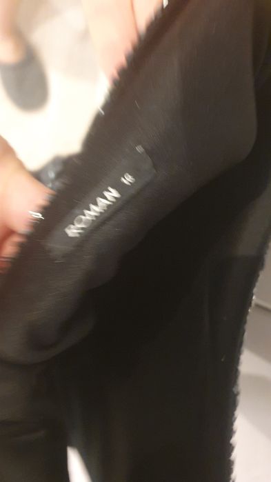 Sukienka Czarna Wieczorowa