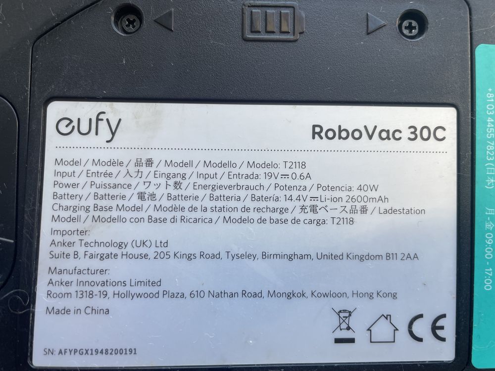 Aspirador robo Eufy robovac 30C