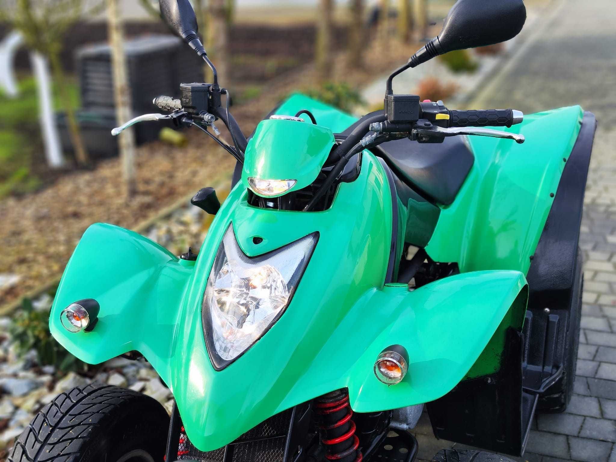 KYMCO KXR 250 MXU Quad 300 Ładny Stan Dokumenty Homologacja Prywatnie