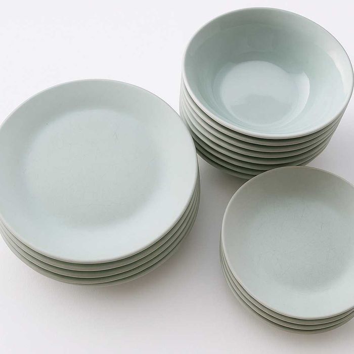 IKEA STROSA Serwis obiadowy miętowy