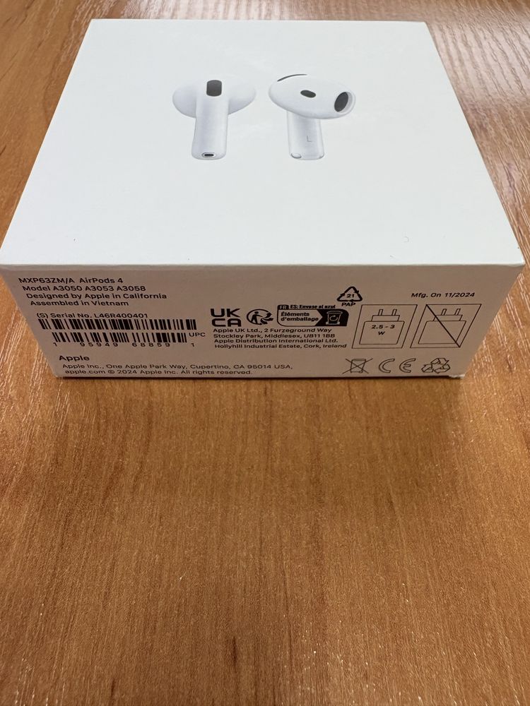 NOWE słuchawki AIR PODS 4_Gwarancja