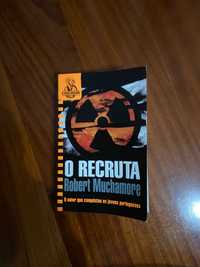 Livro O Recruta (Robert Muchamore). Como novo, sem marcas de uso!