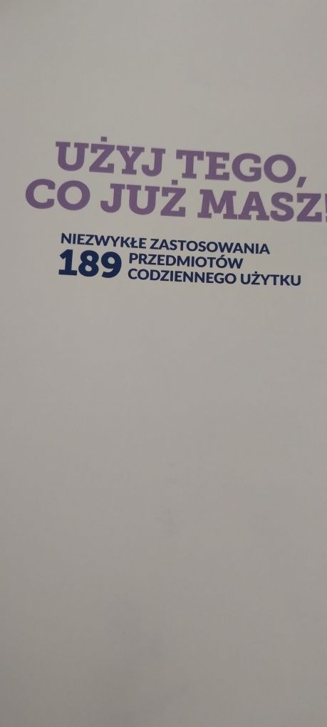 Użyj tego co już masz DIY Eco zero waste sprzątanie porządek dom