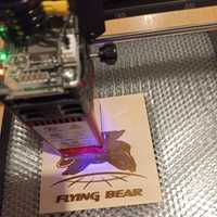 Лазерный гравер Flying Bear LaserMan Гравировальный станок 5,5 Вт