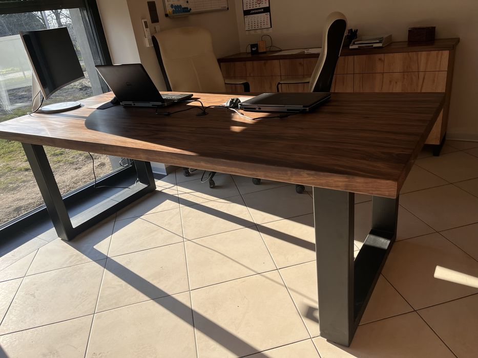 Stół drewniany masywny lite drewno LOFT
