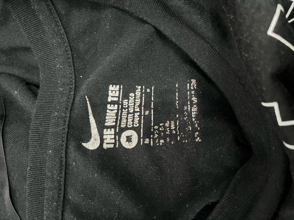 Bluzka damska nike sportowa czarna