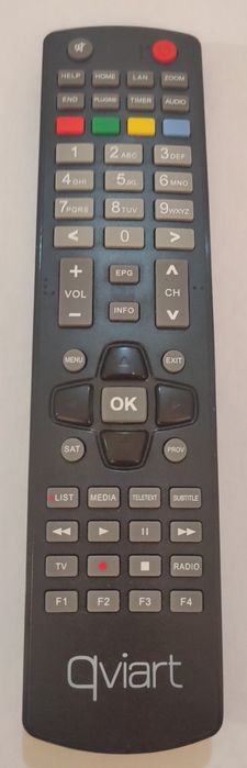 Enigma 2 Qviart LUNIX 4K Twin Tuner DVB-S2X w idealnym stanie