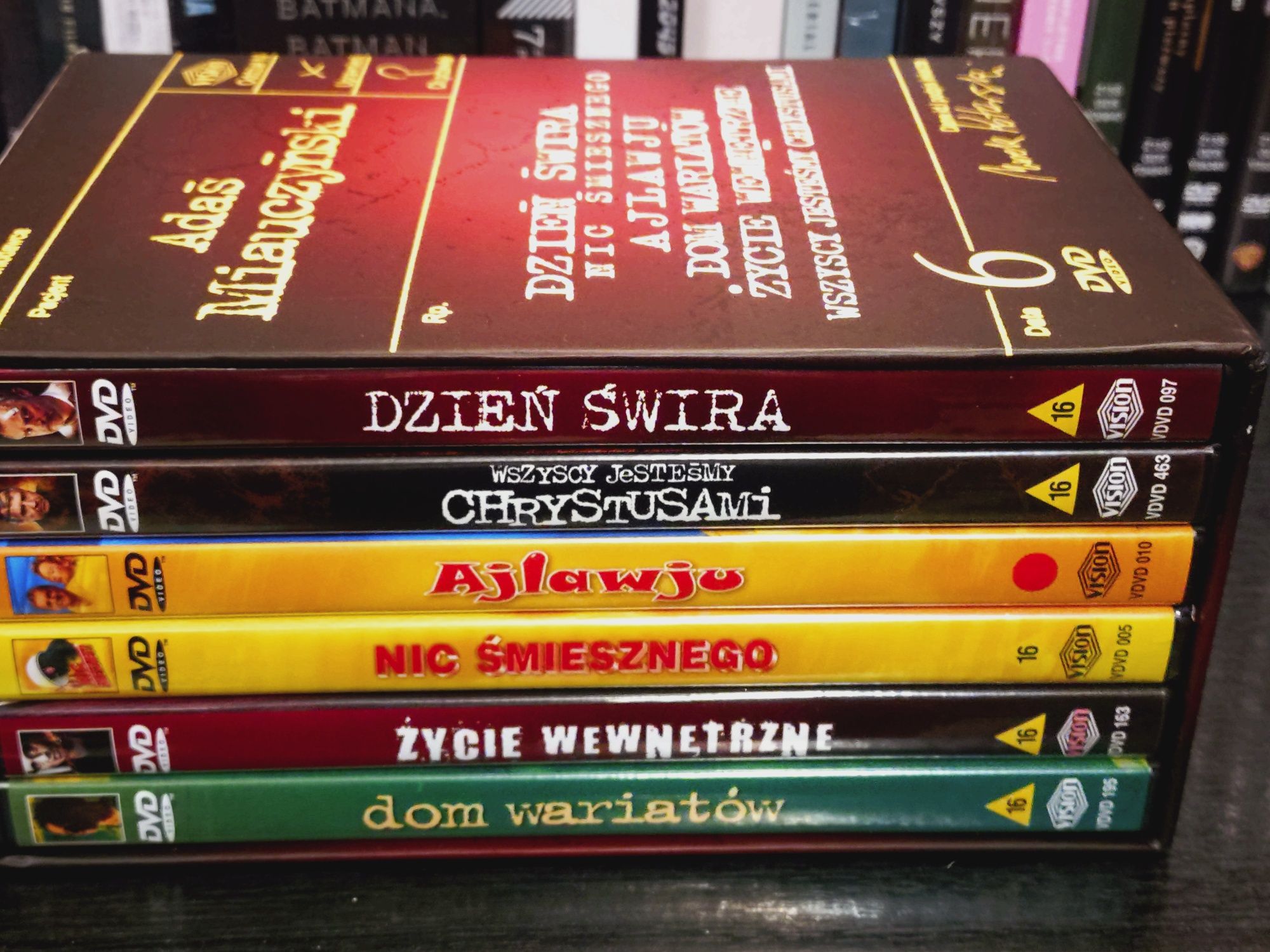 Marek Koterski kolekcja 6 filmów DVD