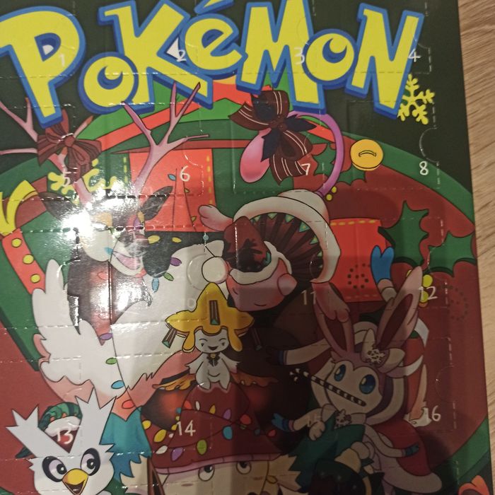 Kalendarz adwentowy pokemon