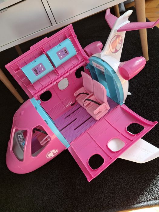 Samolot różowy Barbie