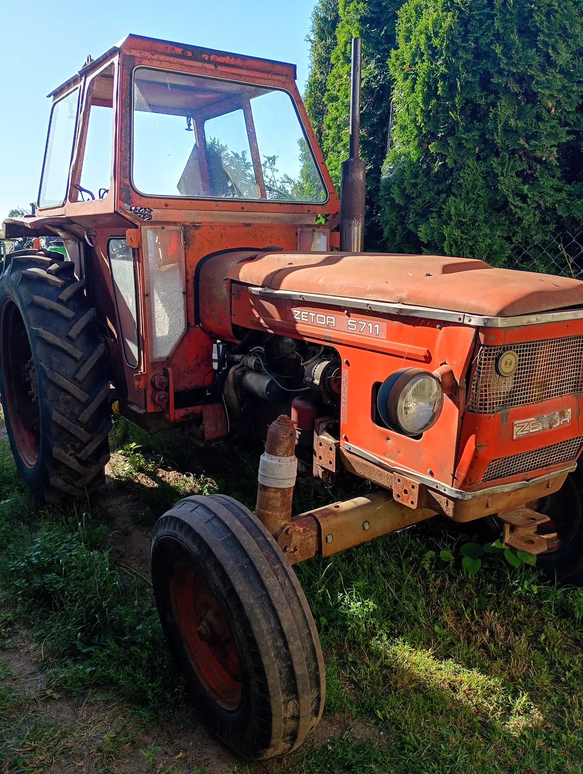 Zetor 5711 MF Massey Ferguson 294 4x4 z turem