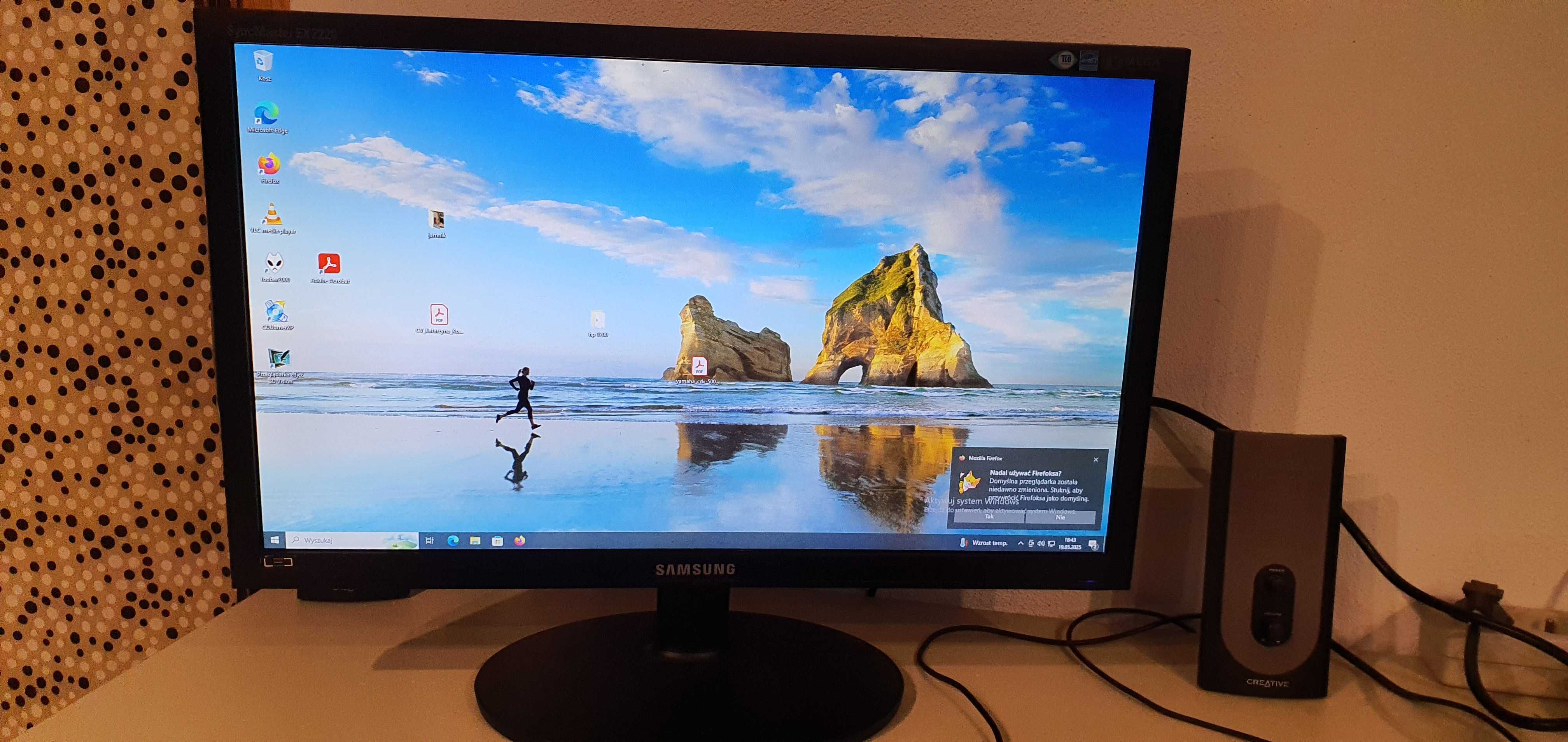 Monitor komputerowy Samsung 22 cale SyncMaster EX2220 dvi