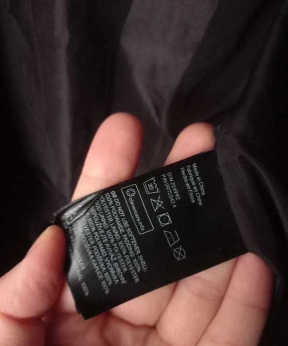 Zimowa kurtka H&M.