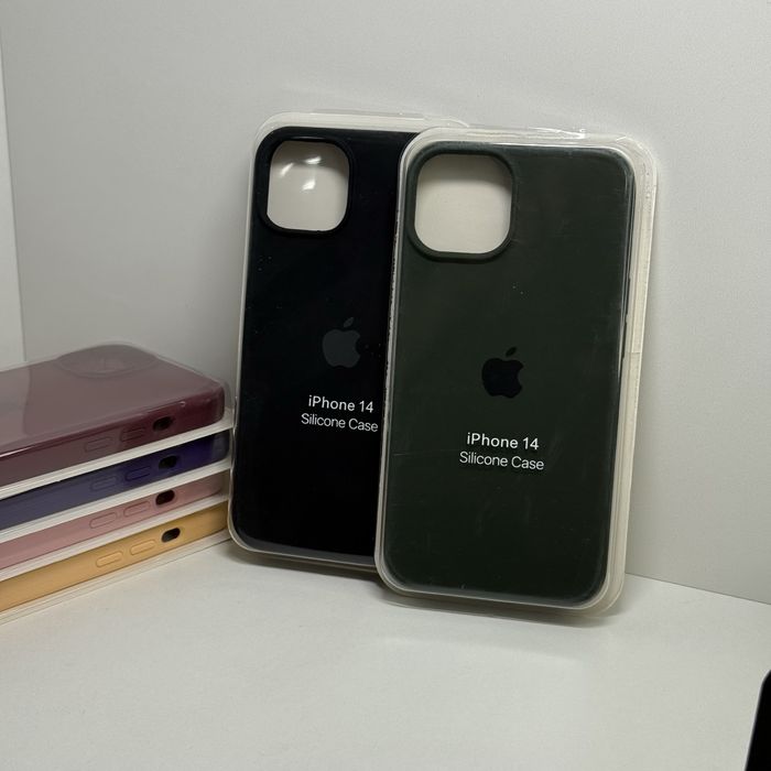 Акция! Чехол iphone 14. Чохол айфон 14 Sillicone Case Soft-Touch