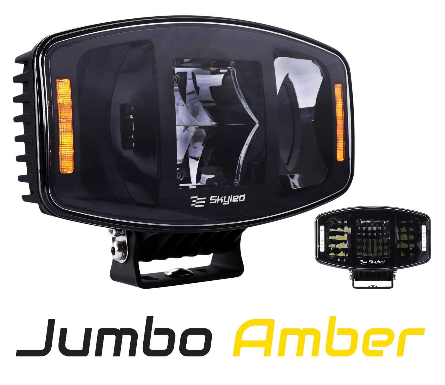 Reflektor SKYLED Jumbo Amber FULL LED 10’’ ,100W, białe i pomarańczowe