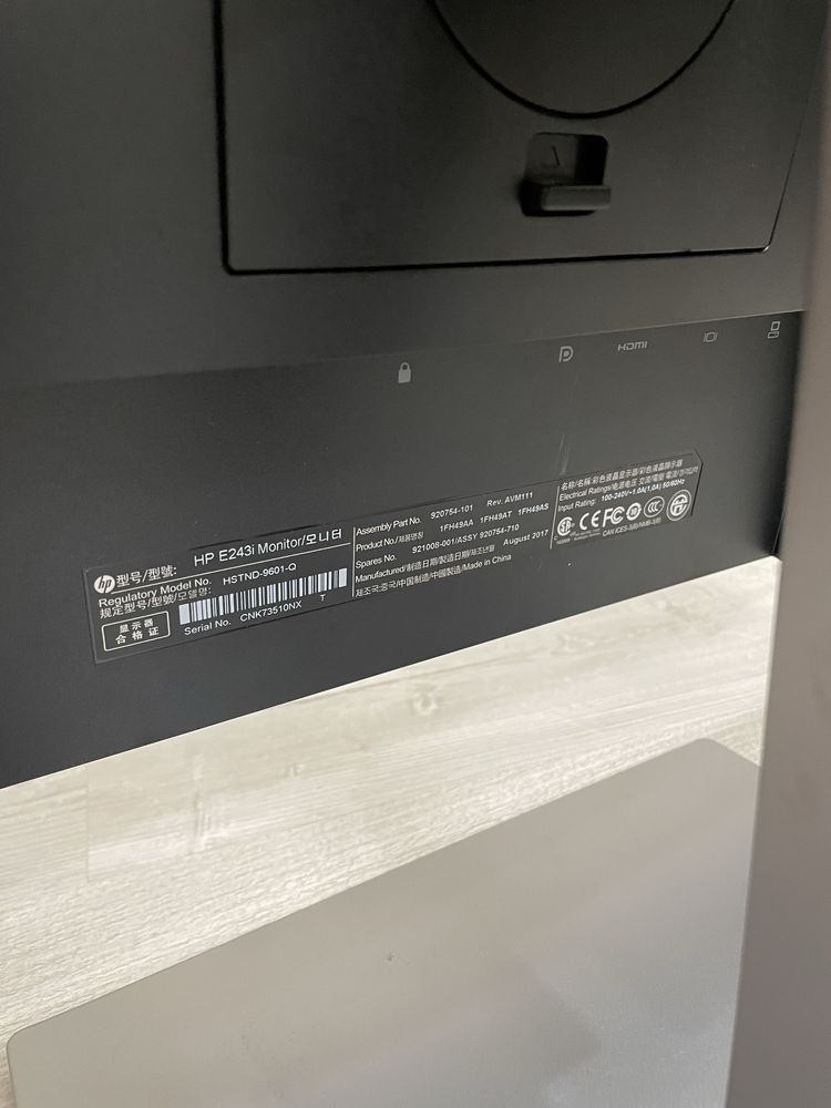 Монітор HP Elite Display Е243 23,8 IPS