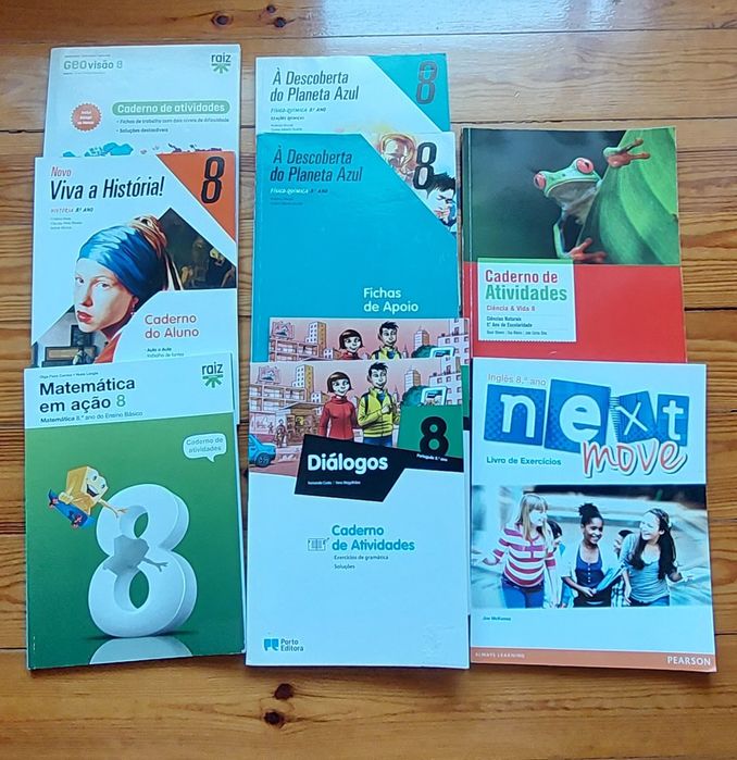 Cadernos de atividades 8°ano