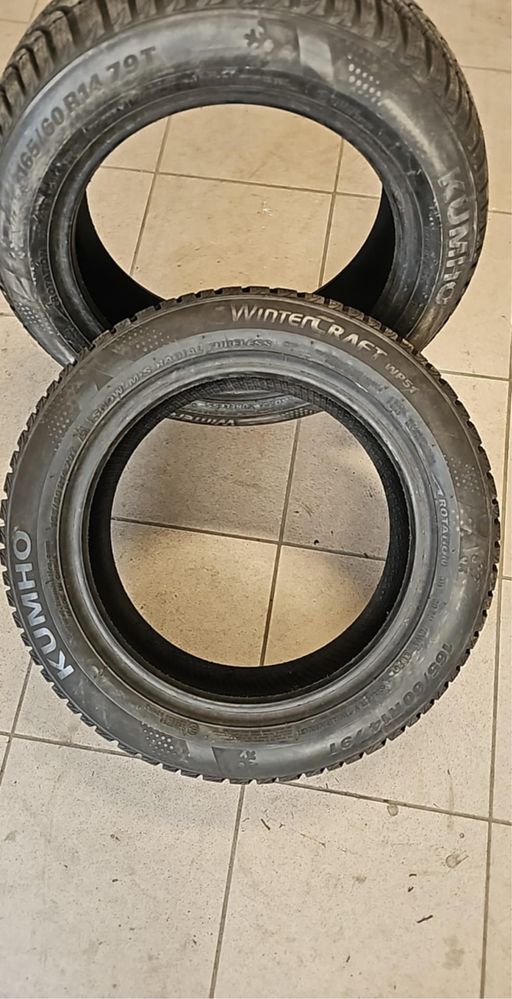 2x kumho wintercraft wp51  165/60 R 14