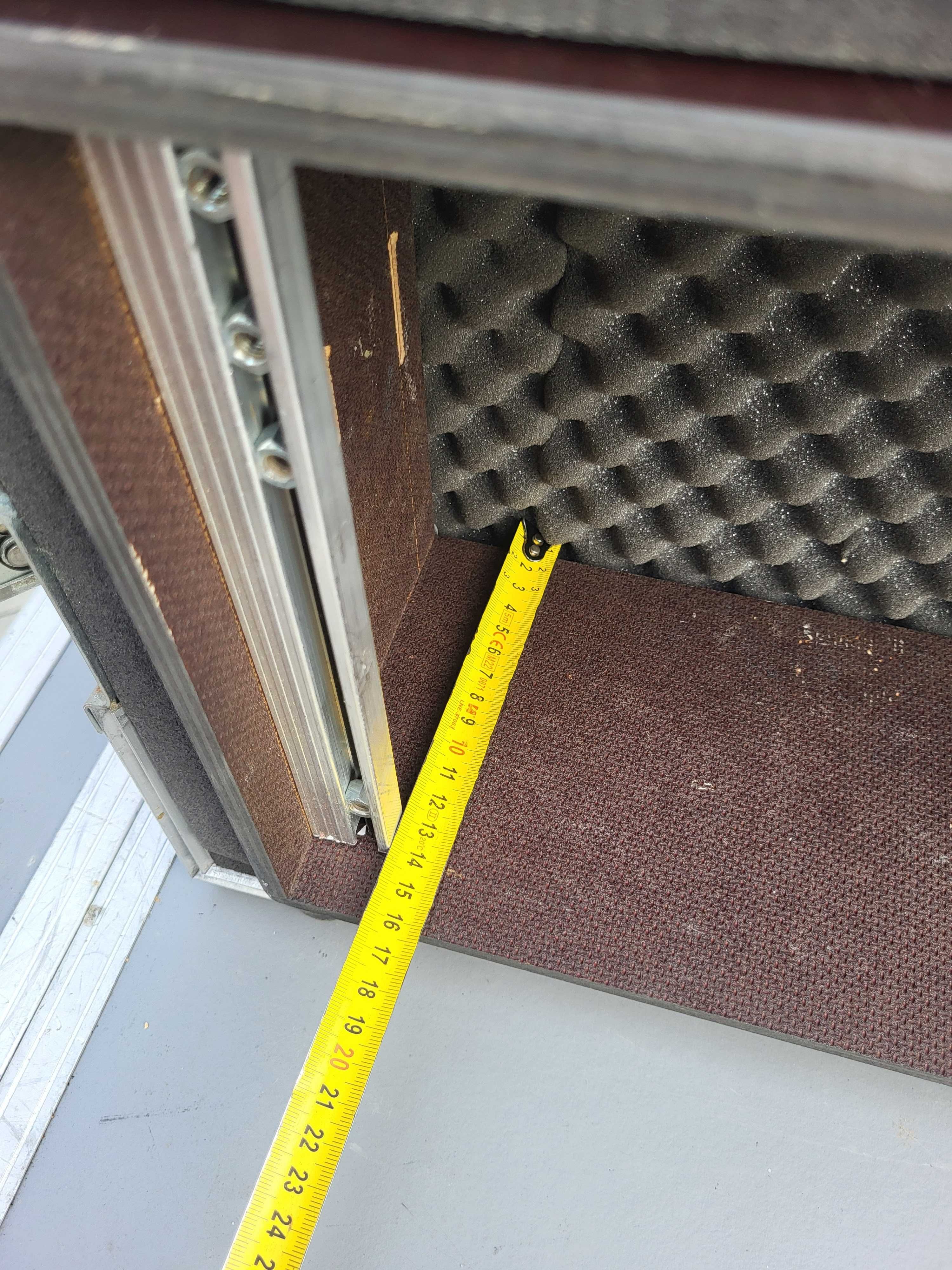 CASE RACK 19 4U / 5U  14cm do klapy ANTI-SHOCK 2/2szt #48