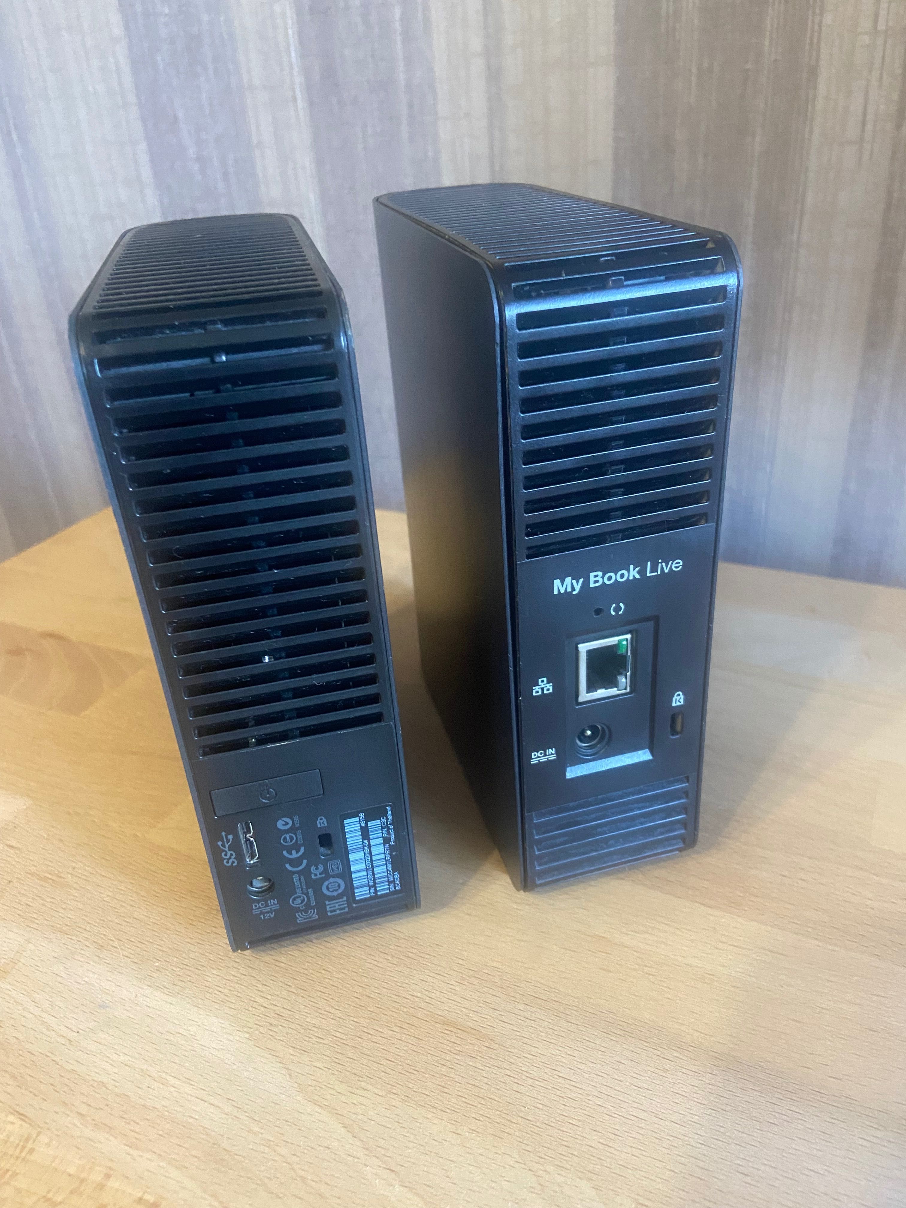 Продам зовнiшнi WD Elements USB 3.0 та WD MyBookLive LAN 1000Mb/s, 2Tb