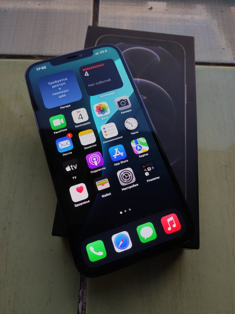 iPhone 12 Pro Max 512Gb Graphite Идеал Акб 91%