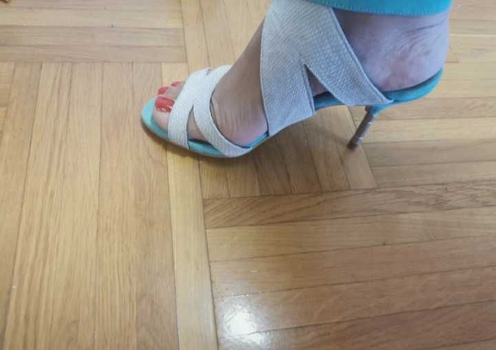 Sandálias Novas 36 French Manufacture