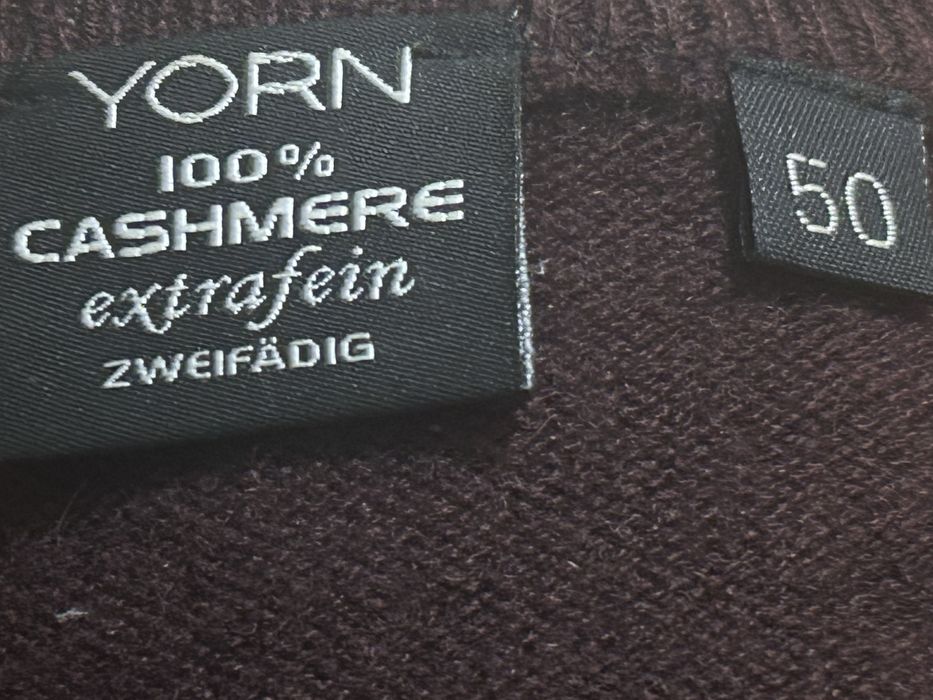 Yorn sweter 100% kaszmir 50