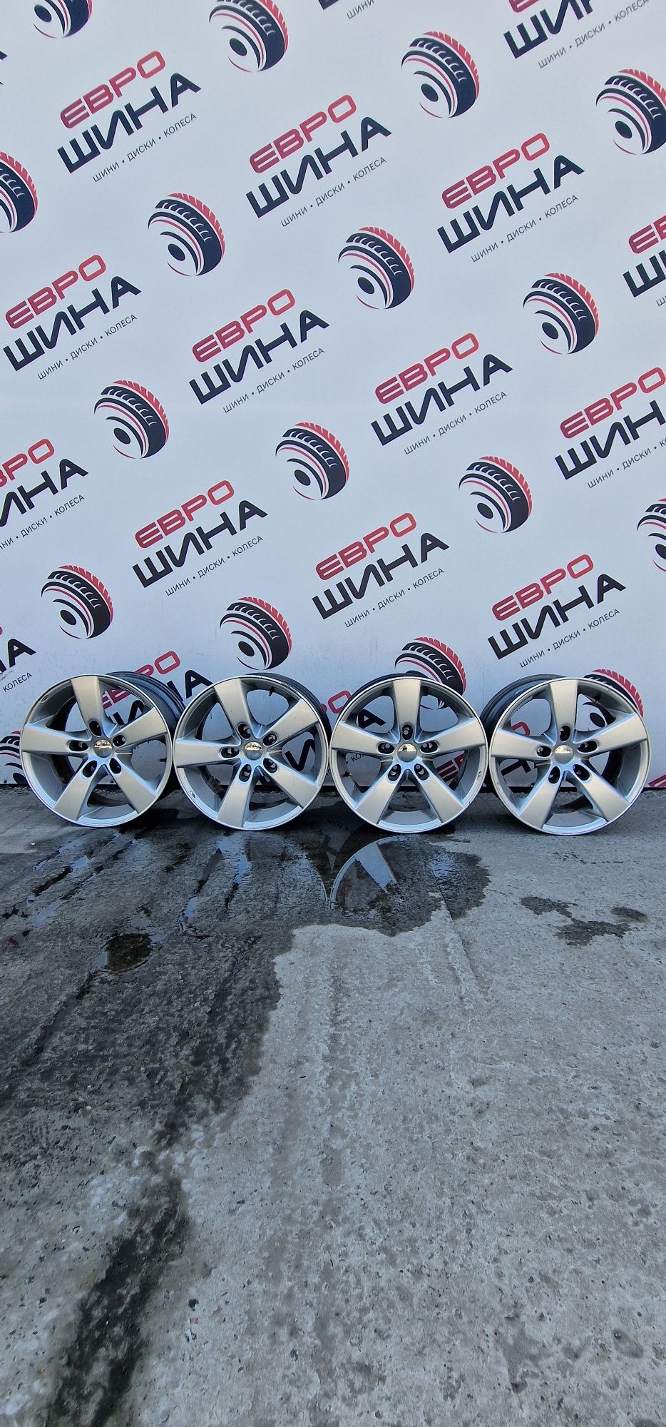 Литі Диски R18 5×127 ID 225 (Jeep Kompas,Renegade,Cherokee,Dodge )