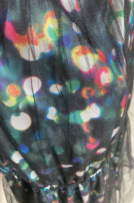 Ekegancka sukienka komunia lato H&M czarna tiul nowa SM 36 38 Okazja