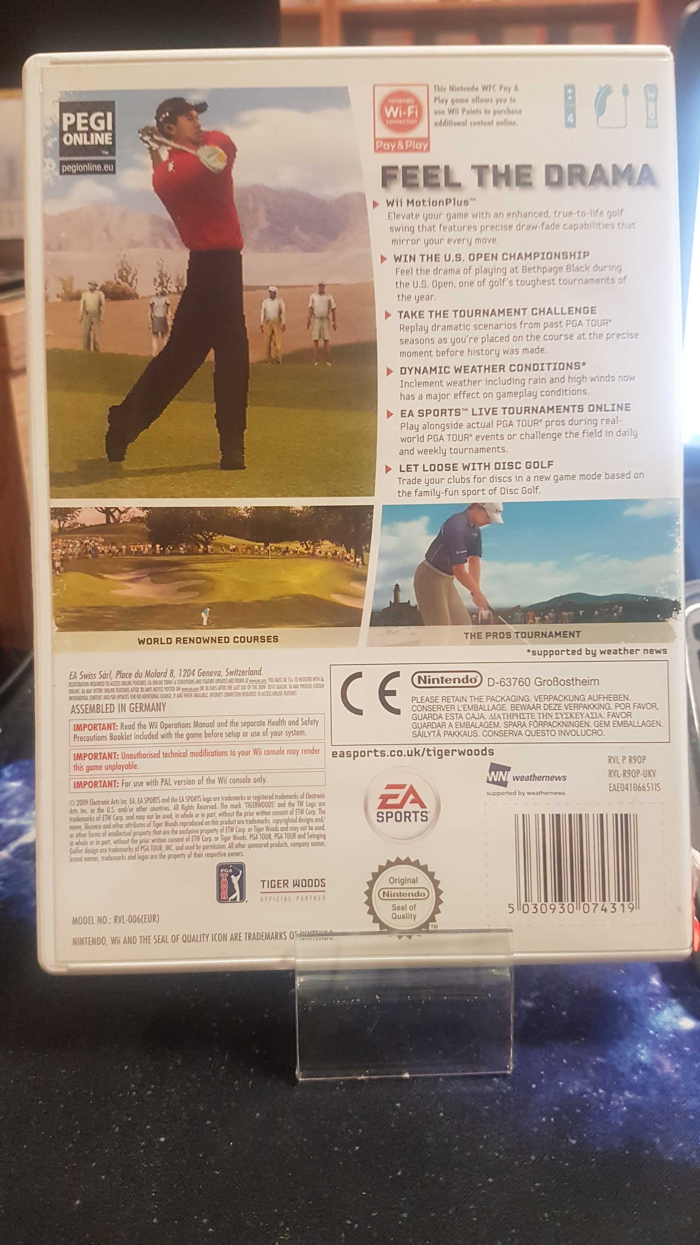 Tiger Woods PGA Tour 10 Wii Sklep Wysyłka Wymiana