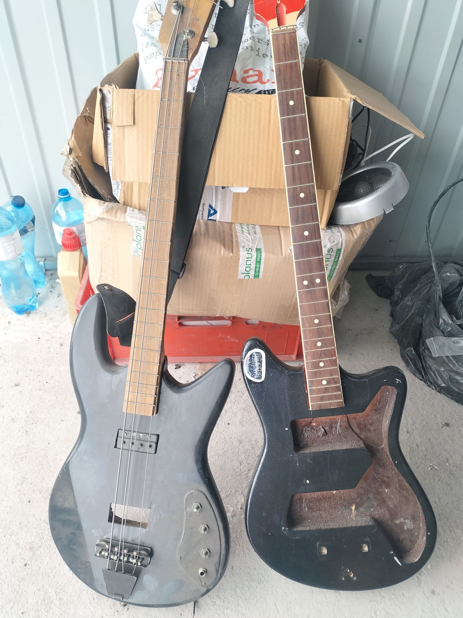 Gitara basowa retro gitary korpus pokrowiec