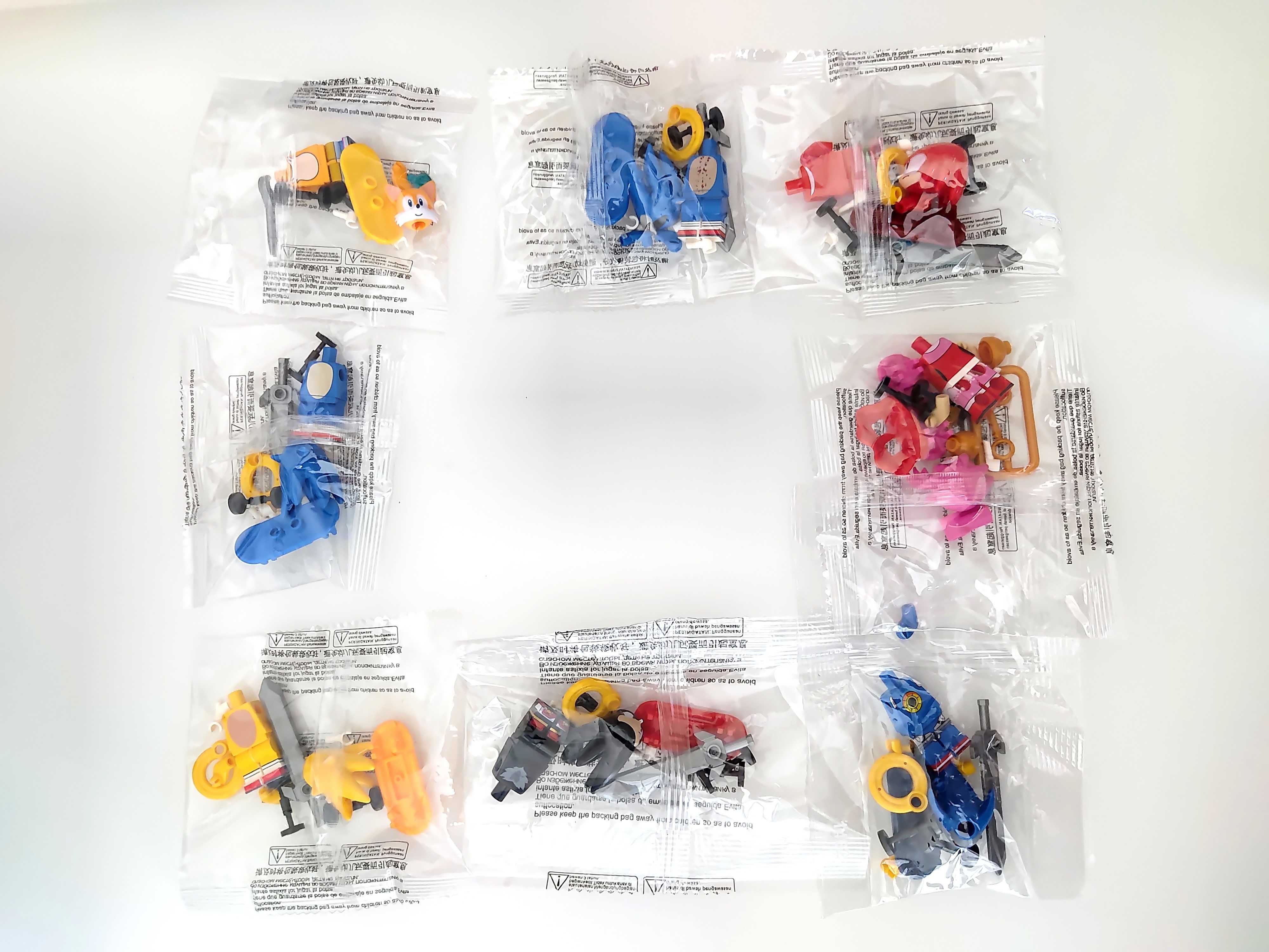 Coleção de bonecos minifiguras Sonic nº13 (compatíveis Lego)