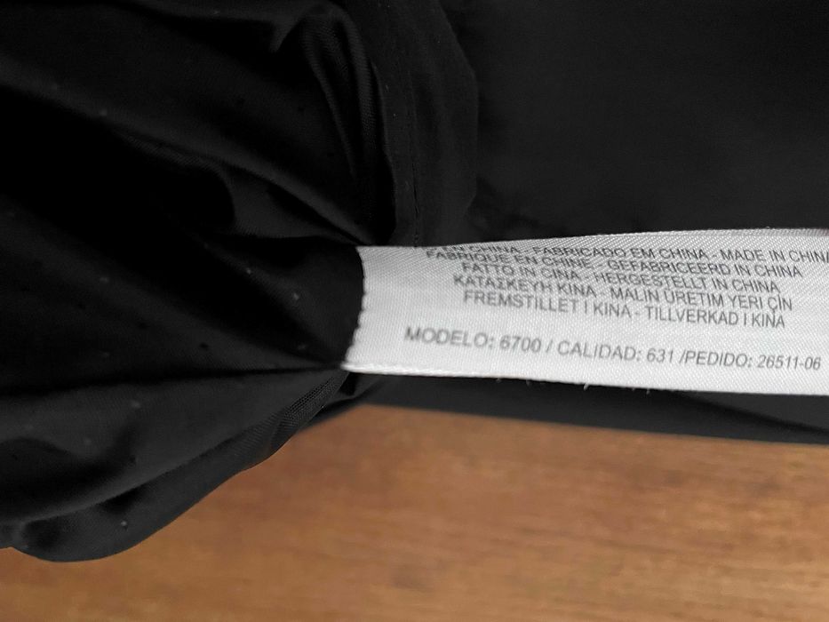 Płaszcz Massimo Dutti czarny trencz prochowiec