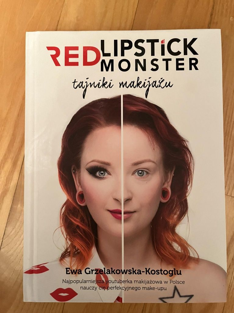 Nowa książka Techniki makijażu Red Lipstick Monster