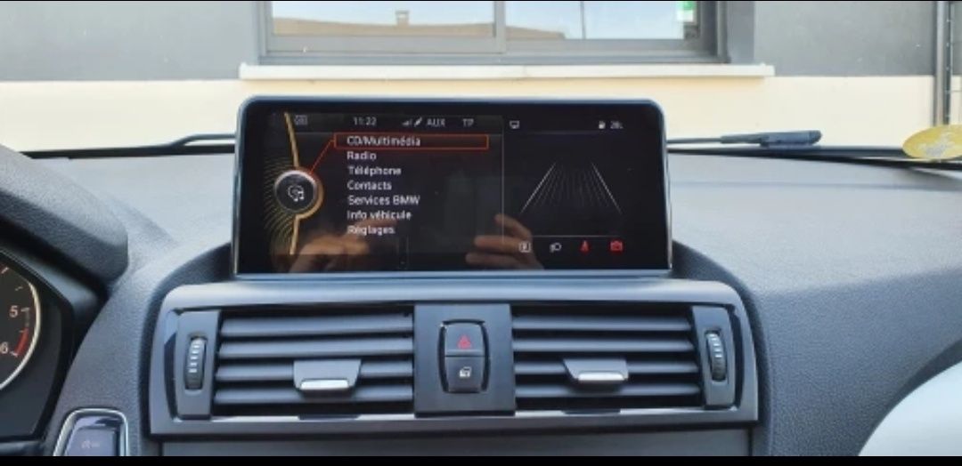 Tela Android 13 com GPS BMW f20 f21 f22 f23 (Artigo Novo)