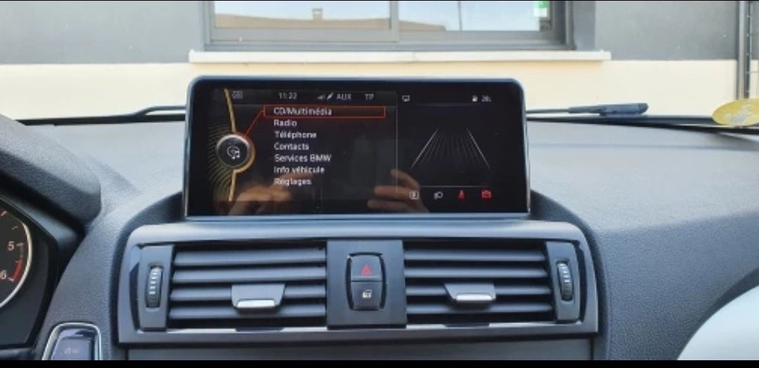 Tela Android 12 com GPS BMW f20 f21 f22 f23 (Artigo Novo)