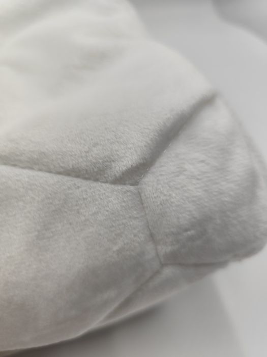 Ochraniacz na materac welurowy biały nowy