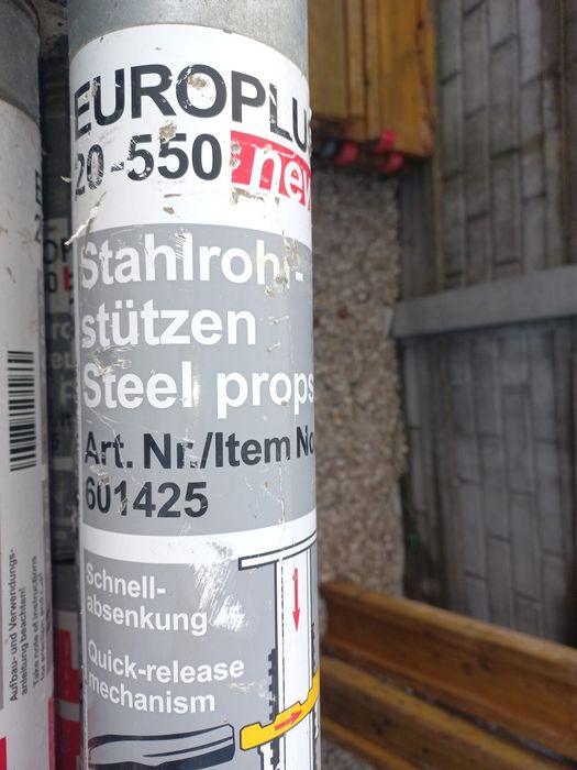 Podpory hunnebeck 550 20kN