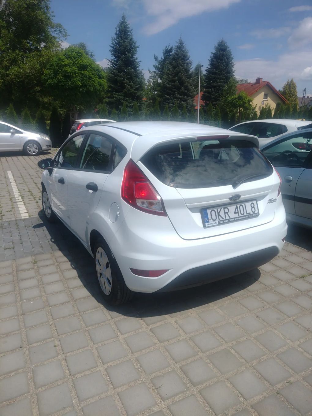 Ford Fiesta Polski salon, komplet kół zimowych, klimatyzacja, podlokietnik