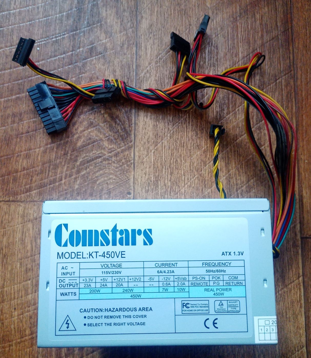 Компьютерный блок питания 450W Comstars  KT-450VE