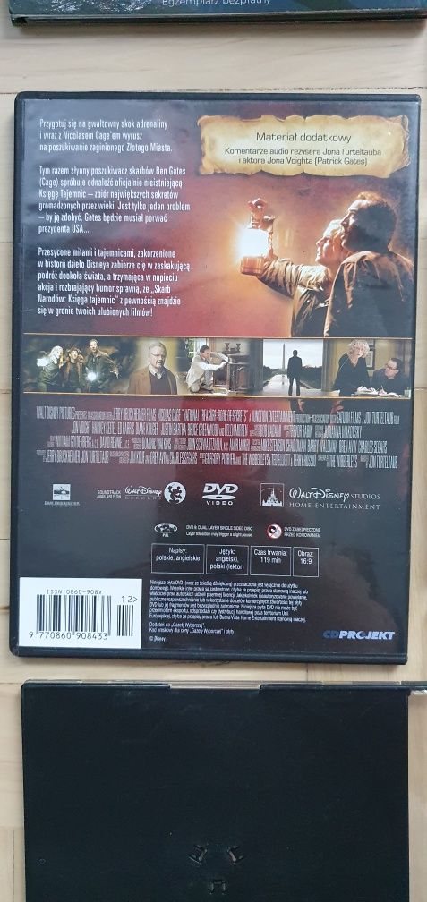 18 cd:filmy,muzyka,nauka angielskiego,gry,Skarb narodów,Śnieżny song