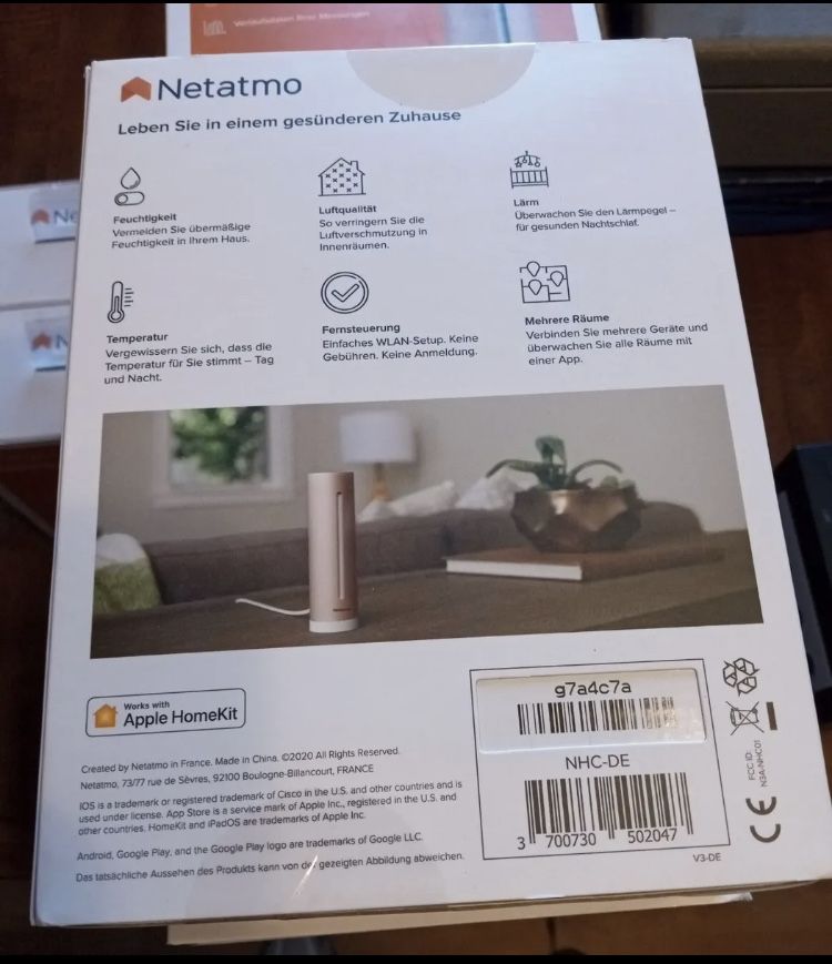 Netatmo Healthy Home Coach   HomeKit