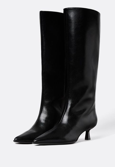 Чоботи на підборах STRADIVARIUS