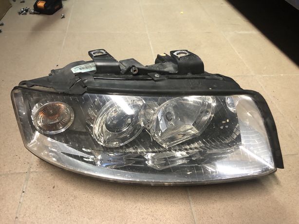 Lampa reflektor prawy Audi A4 B6